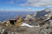 46 Alla Selletta di Val Scarettone...bel panorama ed ora bisogna salire il ripido strappo finale attrezzato